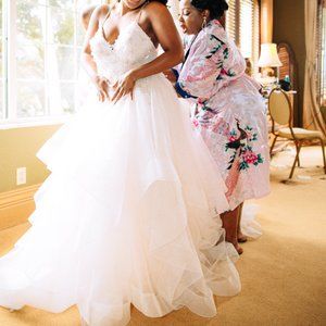 Organza Ball Gown Wedding Dress